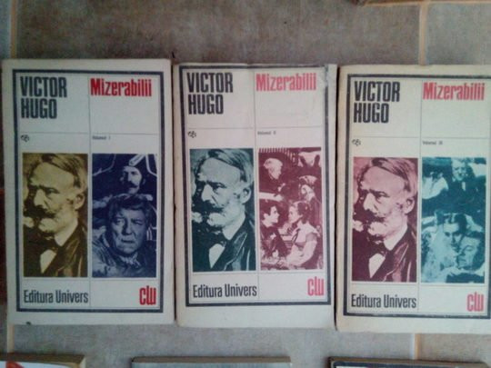 Victor Hugo - Mizerabilii, 3 vol. (editia 1985)