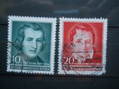 1956 SERIE GERMANIA DDR COTA 12$ foto