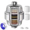Filtru de apa premium BIRAI&reg; H2O Guard pentru para de dus cu 36 stagii de filtrare, infuzie de minerale si Vitamina C, elimina clorul, metalele grele,