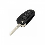 Cumpara ieftin Husa cheie briceag 3 butoane silicon negru compatibila VW Cod:V3B