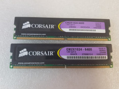 Memorie RAM Corsair 1GB DDR2 800MHz CM2X1024-6400 - poze reale foto