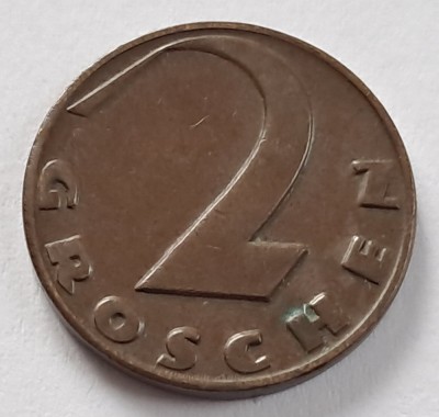 Austria, 2 Groschen 1937 foto