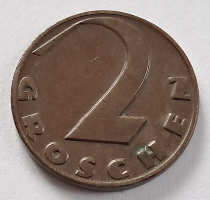 Austria, 2 Groschen 1937