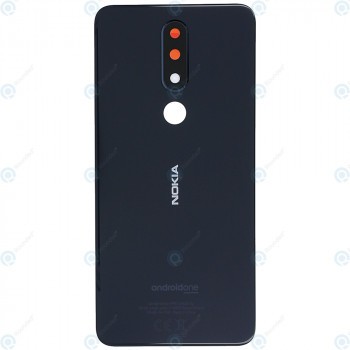 Nokia 5.1 Plus (TA-1105 TA-1108) Capac baterie albastru baltic 20PDALW0003