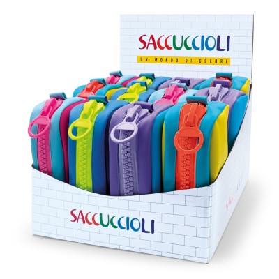 Penar Zippy, cu fermoar mare, 22 x 10 x 8 cm (12buc/display) foto