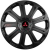 Set 4 Capace Roti Evo Negru R16, Pentru Mitsubishi, Autohelix MSA