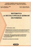 Matematica la sectiile speciale germane din romania - Bilingv - Marilia M.l. Ludu