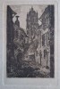 Litografie de Eug&egrave;ne Viala (1859-1913)-Rodez (Aveyron)