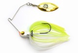 Spinnerbait Raid Level Spin Pino Single Willow, Chart Back Pearl, 7g