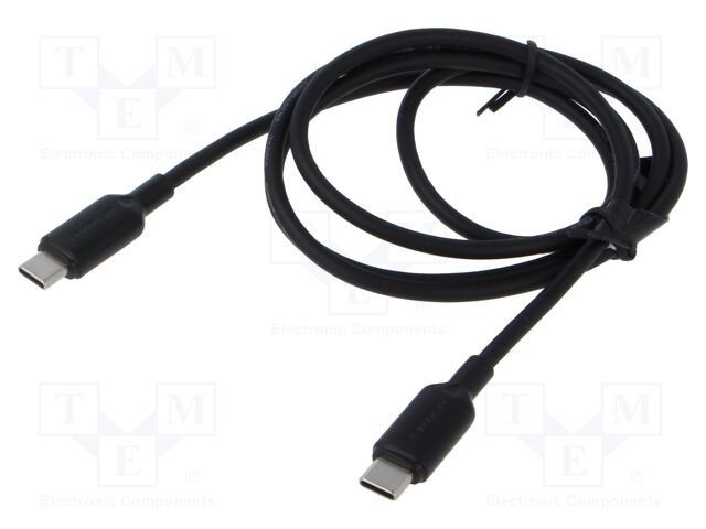 Cablu USB 2.0 VENTION USB-C nichelat 1m negru
