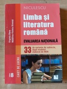Limba si literatura romana: Evaluarea Nationala 33 de variante - Virginia Olaru foto