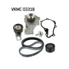 SKF Set pompa apa + curea dintata