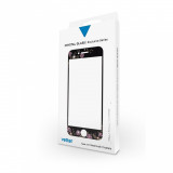 Folie Protectie Ecran iPhone 7 Plus, Full Frame Tempered Glass, with Swarovski Crystals, Negru