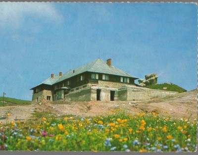 CPI B14165 CARTE POSTALA - MUNTII BUCEGI. CABANA &amp;quot;BABELE&amp;quot;, DANTELATA foto