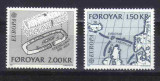 FEROE 1982, EUROPA CEPT, serie neuzata, MNH
