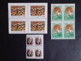 1974 -Diverse serii (bloc de 4)