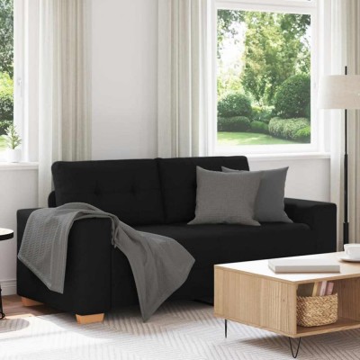 Gossi canapea lovesea neagra 140 cm stofa foto