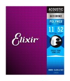 Elixir Polyweb Custom Light 11-52 80 20 Bronze