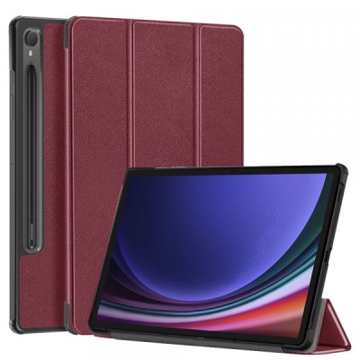 Husa pentru Samsung Galaxy Tab S9 FE / Tab S9 / Tab S10 FE, Techsuit, FoldPro, Rosie foto