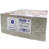 Set 25 placi filtrante Rover 8 20x20, dimensiune standard, filtrare vin medie (vin cu fum), Rover Pompe