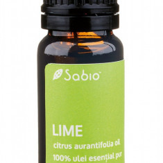 Ulei esential pur de lime (citrus aurantifolia), 10ml, Sabio