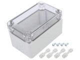 Carcasă Universală Policarbonat Transparent 75x125x75mm