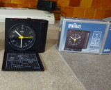 Ceas de masa cu alarma vintage Braun AB313SL quartz