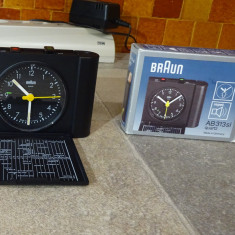 Ceas de masa cu alarma vintage Braun AB313SL quartz