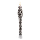 Cumpara ieftin Lumanare Halloween ceara multicolora cu led II cm 4 x 2,5 x 30 H