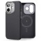 Husa MagSafe pentru Apple iPhone 16 Plus, Edizard, Pro, Neagra