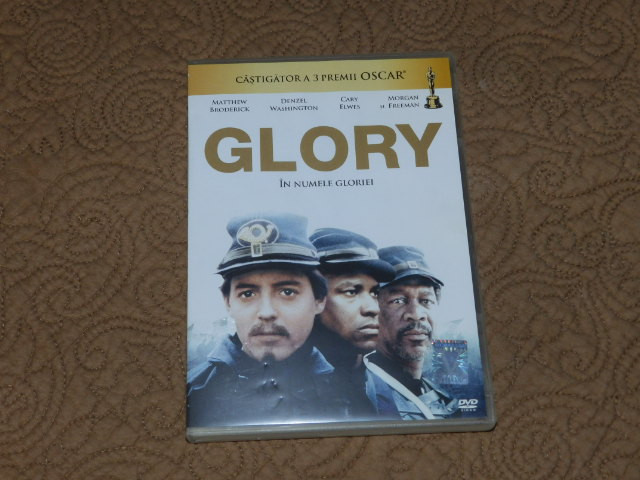 DVD film istoric de colectie GLORY castigator a 3 Premii Oscar/film de colectie