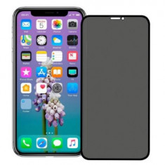 Folie Sticla Tempered Glass Apple iPhone XR iPhone 11 6.1 4D/5D Full Glue Fullcover Black Privacy