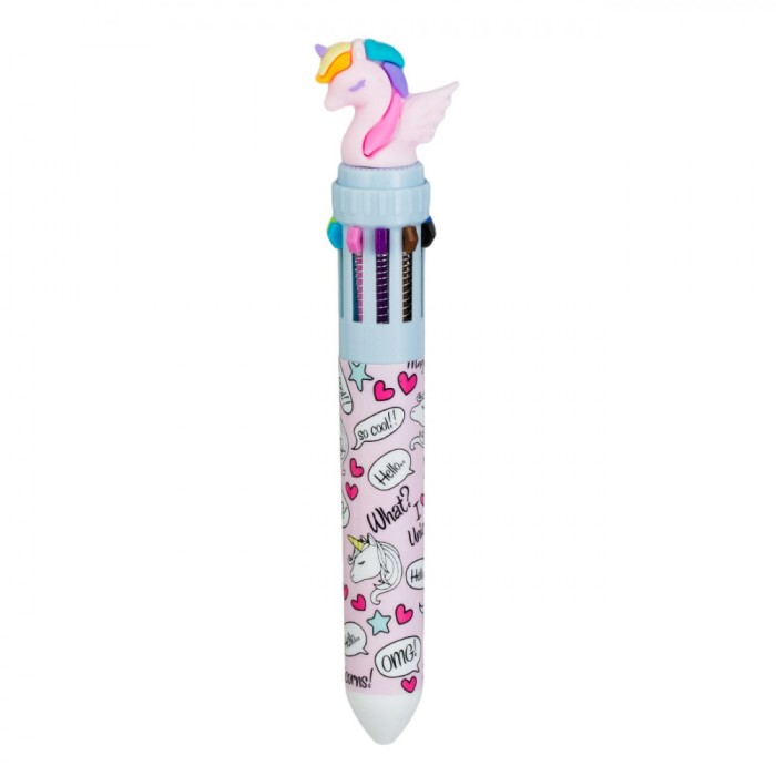 Pix Unicorn, Multicolor, 10 Mine Colorate, Figurina Schimbătoare
