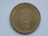 1 KRONE 1947 DANEMARCA, Europa