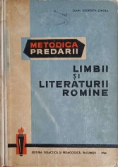 METODICA PREDARII LIMBII SI LITERATURII ROMANE-CLARA GEORGETA CHIOSA-248630 foto