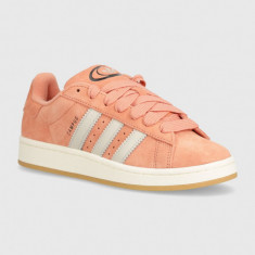 adidas Originals sneakers din piele intoarsă CAMPUS 00s culoarea roz, ID8268