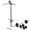 Turn de for?a montat pe perete cu set haltere &amp; gantere 30,5 kg
