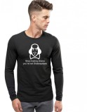 Cumpara ieftin Bluza barbati neagra - Shakespeare Drama - M, THEICONIC