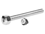 Ştift Filetat M12 Oțel Zincat 125mm