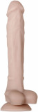 Dildo Realist Bendable Super Squishy, Silicon Lichid, Natural, 26.6 cm