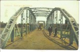 @carte postala(ilustrata-SLOBOZIA-Podul peste raul Ialomita