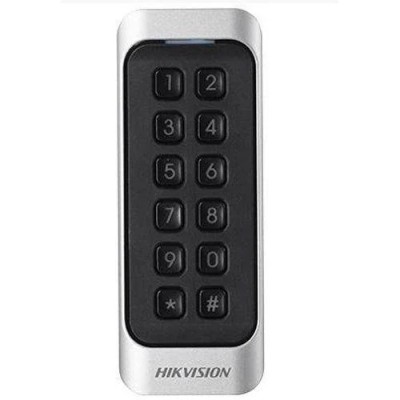 Cititor card cu tastatura Hikvision DS-K1107AMK, citeste carduri Mifare 13.56 foto