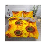 Cumpara ieftin Lenjerii de Pat Finet 3D, 4 Piese, Pat Dublu - SIPRD-09