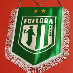 Fanion (protocol-oficial) fotbal - FC FLORA TALLINN (Estonia)