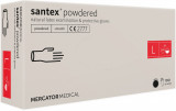 Manusi Latex Mercator Santex, L, 100 buc