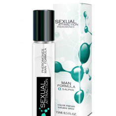 Parfum cu feromoni pentru barbati, Sexual Attraction 15 ml