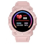 Cumpara ieftin Bratara Fitness tip SmartWatch FD68S ROZ