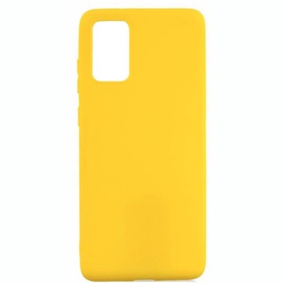 Husa pentru SAMSUNG Galaxy A51 - Ultra Slim Mat (Galben) foto