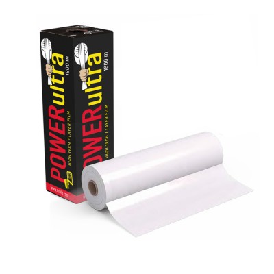 Folie stretch baloti alb Power Ultra 22 microni 0,75 x 1800 m foto