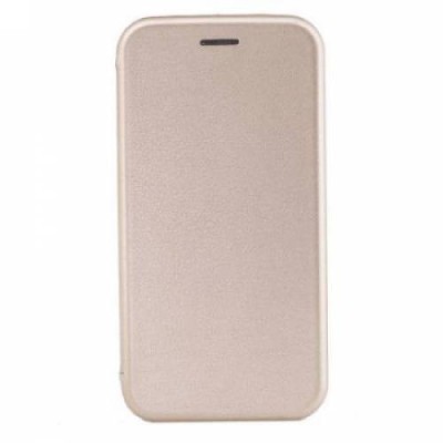 Husa protectie tip portofel pentru Samsung Galaxy J3 2017 Gold Fine Touch foto